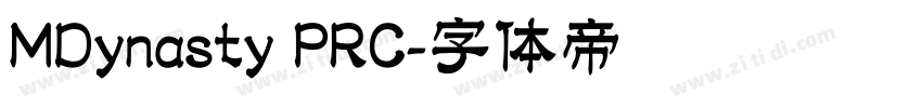 MDynasty PRC字体转换